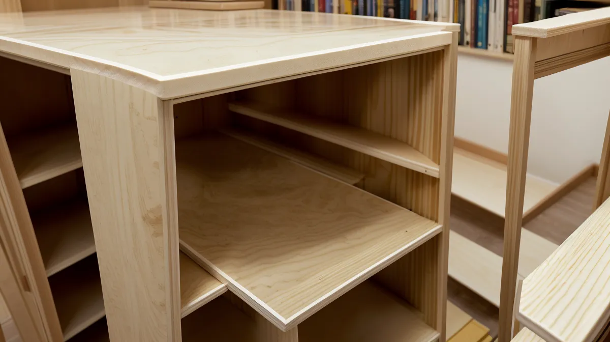 Building a DIY Bookcase with Adjustable Shelves Using Pro Plans
