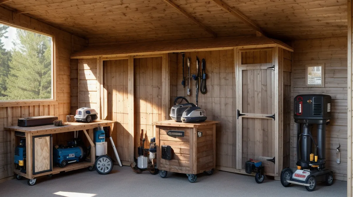 Building a Portable DIY Generator Shed for Home Power Backup