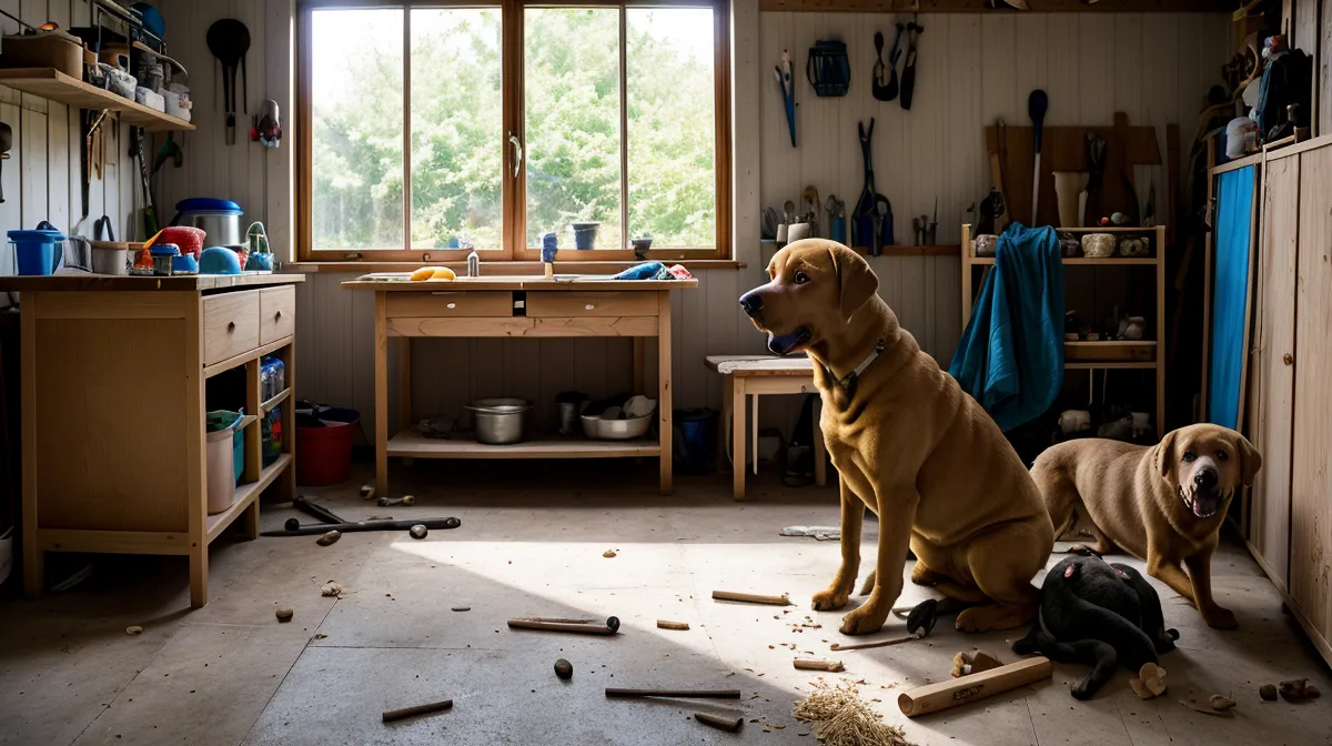 Building a DIY Elevated Dog Feeder Using Scrap Wood and Simple Plans