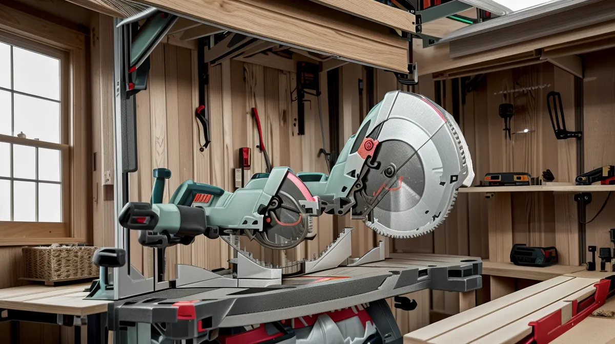 How to Build a DIY Miter Saw Station for a Small Garage Workshop
