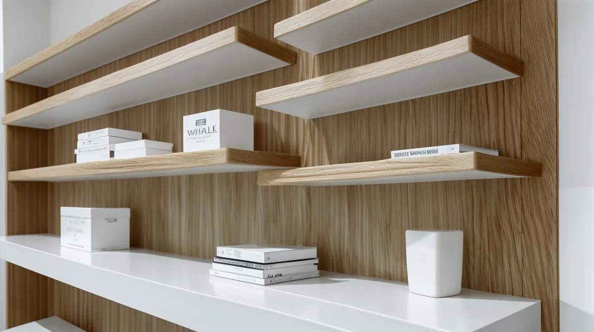 How to Build DIY Floating Shelves for a Modern Living Room