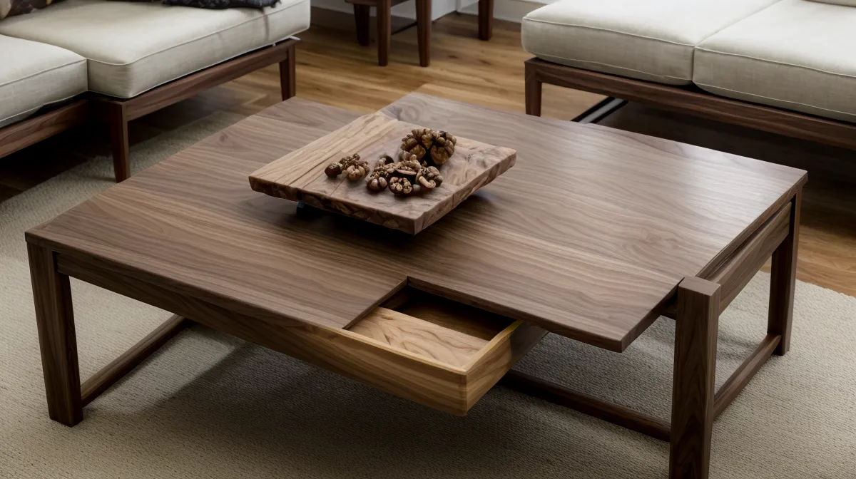 My Mistakes Building a DIY Modern Coffee Table for the Living Room